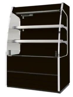 Nordcap Impuls-Wandkühlregal MERCURY 071 H 1424 M1 BLACK