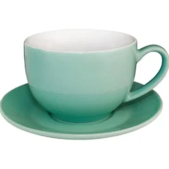 Olympia Cafe Cappuccinotassen aqua 34cl - 12 Stk.