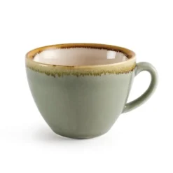 Olympia Kiln Cappuccinotassen Moos 23cl - 6 Stk.