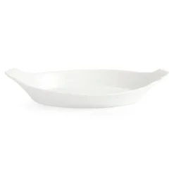Olympia Whiteware ovale Gratinschalen weiß 320 x 177 mm - 6 Stk.