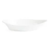 Olympia Whiteware ovale Gratinschalen weiß 253 x 140 mm - 6 Stk.