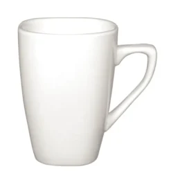 Olympia Whiteware quadratische Kaffeebecher 28,4cl - 12 Stk.
