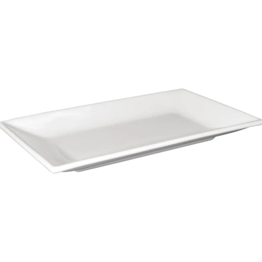 Olympia Whiteware rechteckiger Servierteller 380 x 200 mm