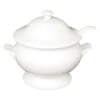 Olympia Whiteware Suppenterrine und Kelle 2,5L