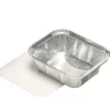 Papstar Alu-Schale inkl. Einlegedeckel, 11,4 x 14 x 4,2 cm, Füllinhalt: 500 ml - 25 Stk pro Packung