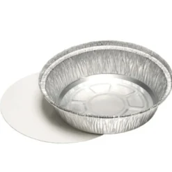 Papstar Alu-Schale inkl. Einlegedeckel, Durchmesser: 18,2 x H: 4 cm ,Füllinhalt: 770 ml - 25 Stk pro Packung