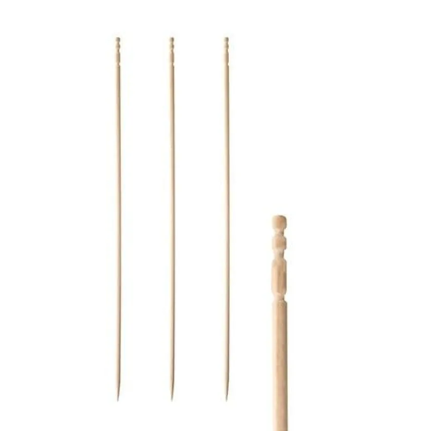 Papstar 500 Fingerfood - Spieße "pure" 15 cm gedrechselt