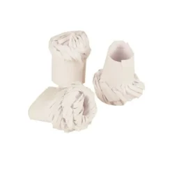Papstar 100 Geflügelmanschetten Ø 1,8 cm x H: 4,5 cm weiss