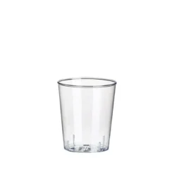Papstar 40 Gläser für Schnaps, PS 2 cl Ø 3,7 cm x H: 4,1 cm glasklar