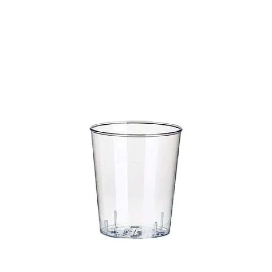 Papstar 40 Gläser für Schnaps, PS 2 cl Ø 3,7 cm x H: 4,1 cm glasklar