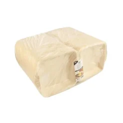 Papstar Menüboxen mit Klappdeckeln, EPS ungeteilt 75x225x22 beige laminiert - 50 Stk.