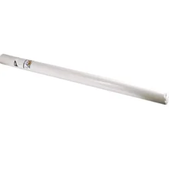 Papstar Papiertischtuch mit Damastprägung 25 m x 1 m weiss