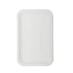Papstar Pappteller, eckig, 13 x 20 cm, weiß, 250 Stk