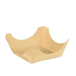 PapstarPureFingerfood-Schale - M; eckig; Holz - 50 Stk