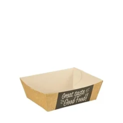 PapstarPurePommes-Frites-Trays - S - "Good Food" - 50 Stk