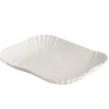 Papstar 250 Schalen, Pappe "pure" eckig 13 cm x 17,5 cm x 3 cm weiss