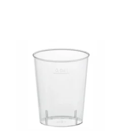 Papstar Schnapsglas, Polystyrol, 4 cl, glasklar - 50 Stk
