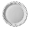 Papstar 100 Teller, Pappe rund Ø 23 cm weiss