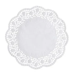 Papstar 100 Tortenspitzen rund Ø 28 cm weiss