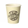 Papstar 50 Trinkbecher, Pappe "pure" 0,2 l Ø 80 mm x 92 mm creme "pureJoy"