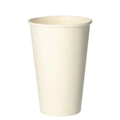 Papstar Trinkbecher, Pappe "pure" 0,3 l Ø 8 cm · 11,7 cm weiss / 50 Stk