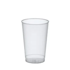 Papstar 25 Trinkbecher, PP 0,3 l Ø 7,8 cm x H: 11,8 cm transluzent unzerbrechlich