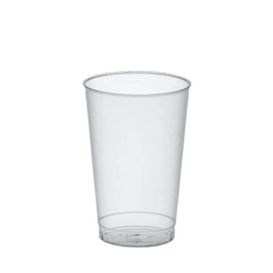 Papstar 25 Trinkbecher, PP 0,3 l Ø 7,8 cm x H: 11,8 cm transluzent unzerbrechlich