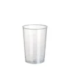Papstar 40 Trinkbecher, PP 0,2 l Ø 6,8 cm x H: 9,8 cm transluzent unzerbrechlich