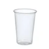 Papstar 50 Trinkbecher, PP 0,5 l Ø 9,5 cm x H: 13,7 cm transparent mit Schaumrand