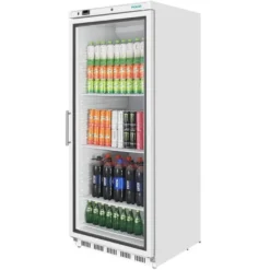 Polar C-Serie Lagerkühlschrank 600 Liter mit Glastür, weiß