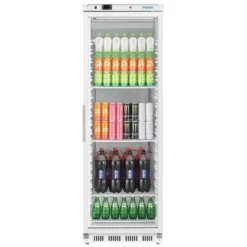 Polar C-Serie Lagerkühlschrank 400 Liter mit Glastür, weiß
