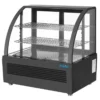Polar C-Serie Tischkühlvitrine 100 Liter schwarz