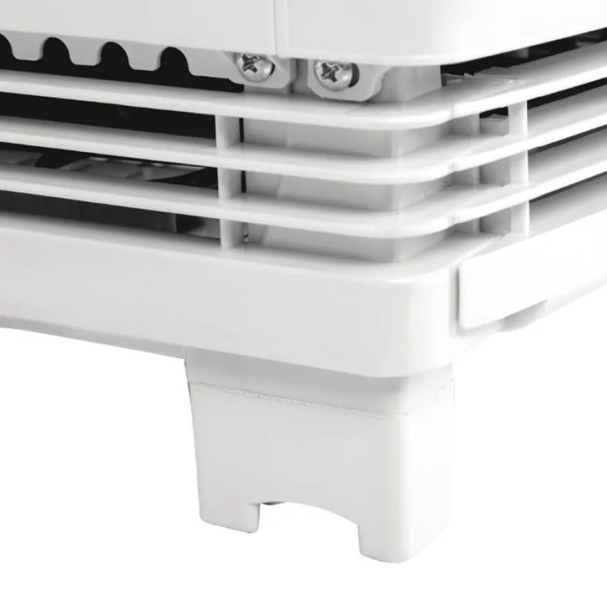 Polar C-Serie Tischkühlvitrine 86 Liter mit gebogener Tür, weiß
