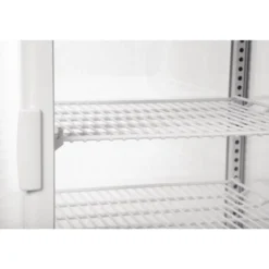 Polar C-Serie Tischkühlvitrine 68 Liter mit gebogener Tür, weiß