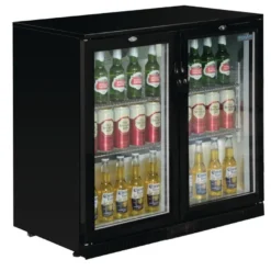 Polar G-Serie Barkühlschrank mit 2 Klapptüren 208 Liter