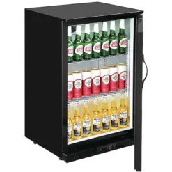 Polar G-Serie Barkühlschrank mit 1 verdeckten Klapptür 138 Liter