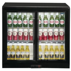Polar G-Serie Barkühlschrank mit 2 Schiebetüren 208 Liter