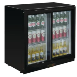 Polar G-Serie Barkühlschrank mit 2 Schiebetüren 208 Liter
