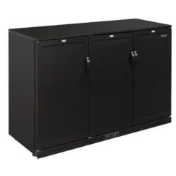 Polar G-Serie Barkühlschrank mit 3 verdeckten Klapptüren 330 Liter