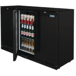 Polar G-Serie Barkühlschrank mit 3 verdeckten Klapptüren 330 Liter