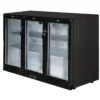 Polar G-Serie Barkühlschrank mit 3 Klapptüren 330 Liter