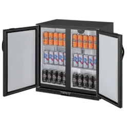 Polar G-Serie Barkühlschrank mit 2 verdeckten Klapptüren 208 Liter