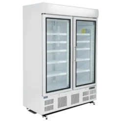 Polar G-Serie Gefrierschrank 920 Liter mit Glastür, weiß