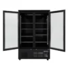 Polar G-Serie Gefrierschrank 744 Liter mit Glastür, 2-türig, schwarz