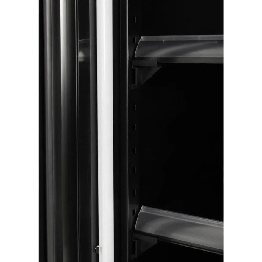 Polar G-Serie Getränkekühlschrank 744 Liter 2-türig, schwarz