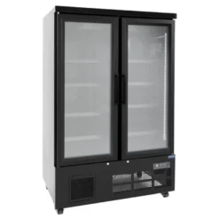 Polar G-Serie Getränkekühlschrank 744 Liter 2-türig, schwarz