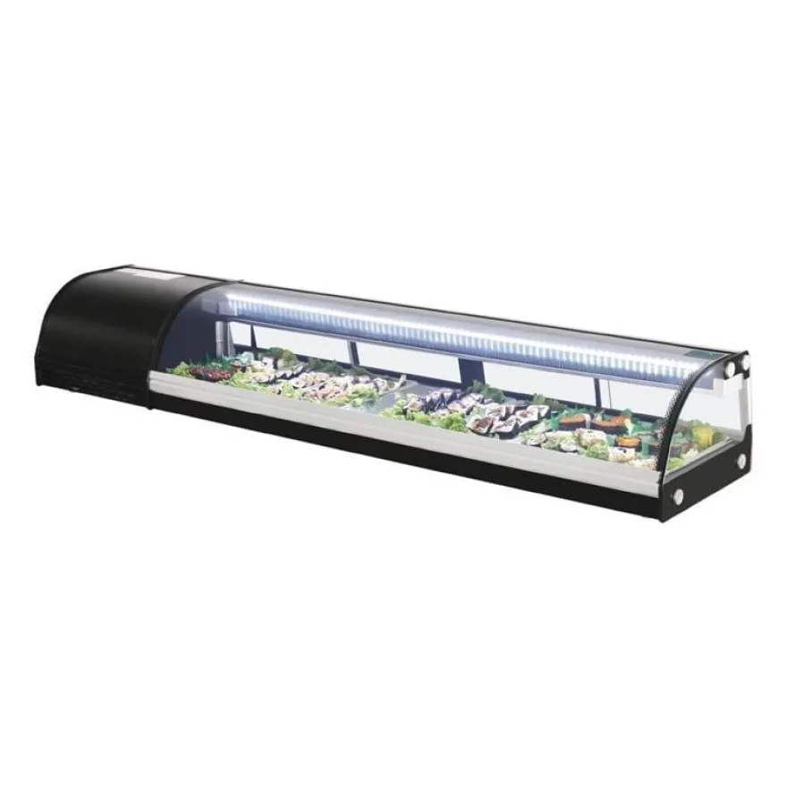 Polar G-Serie Sushi-Kühlvitrine 180cm