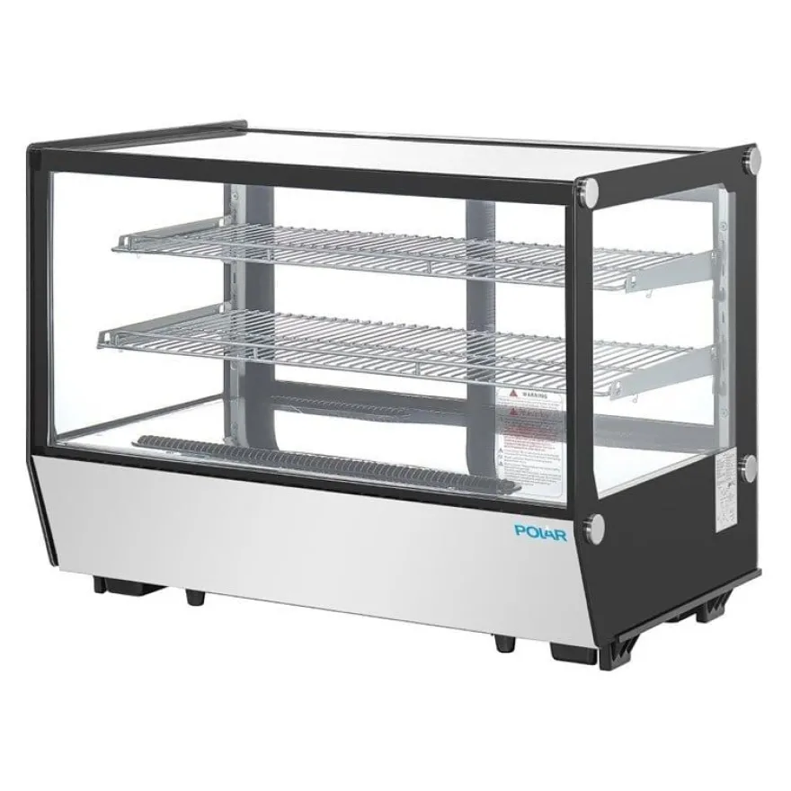 Polar G-Serie Tischkühlvitrine 160 Liter, quadratisch