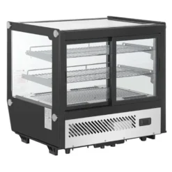 Polar G-Serie Tischkühlvitrine 120 Liter, quadratisch