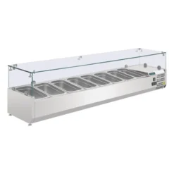 Polar Serie G Aufsatzkühlvitrine 8 x GN1/4